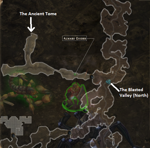 The Ancient Tome Map Location